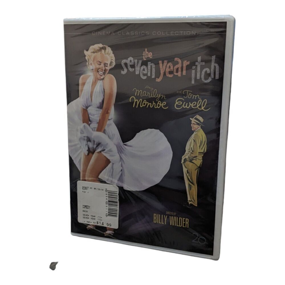 The Seven Year Itch DVD 1955 Marilyn Monroe Movie Brand New‎ & Sealed Widescreen
